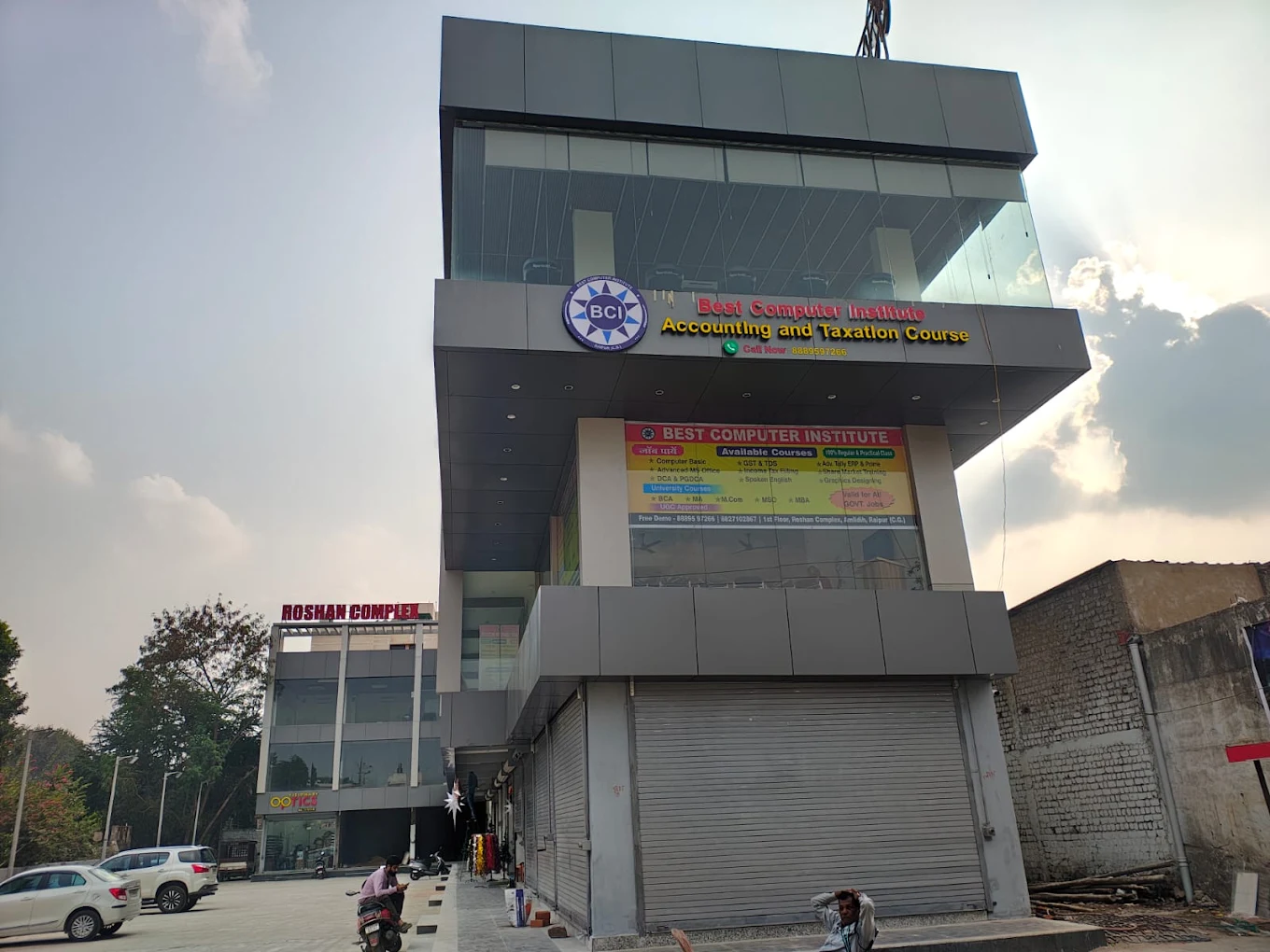 Best Computer Education & Consultancy Pvt. Ltd. campus building in Raipur